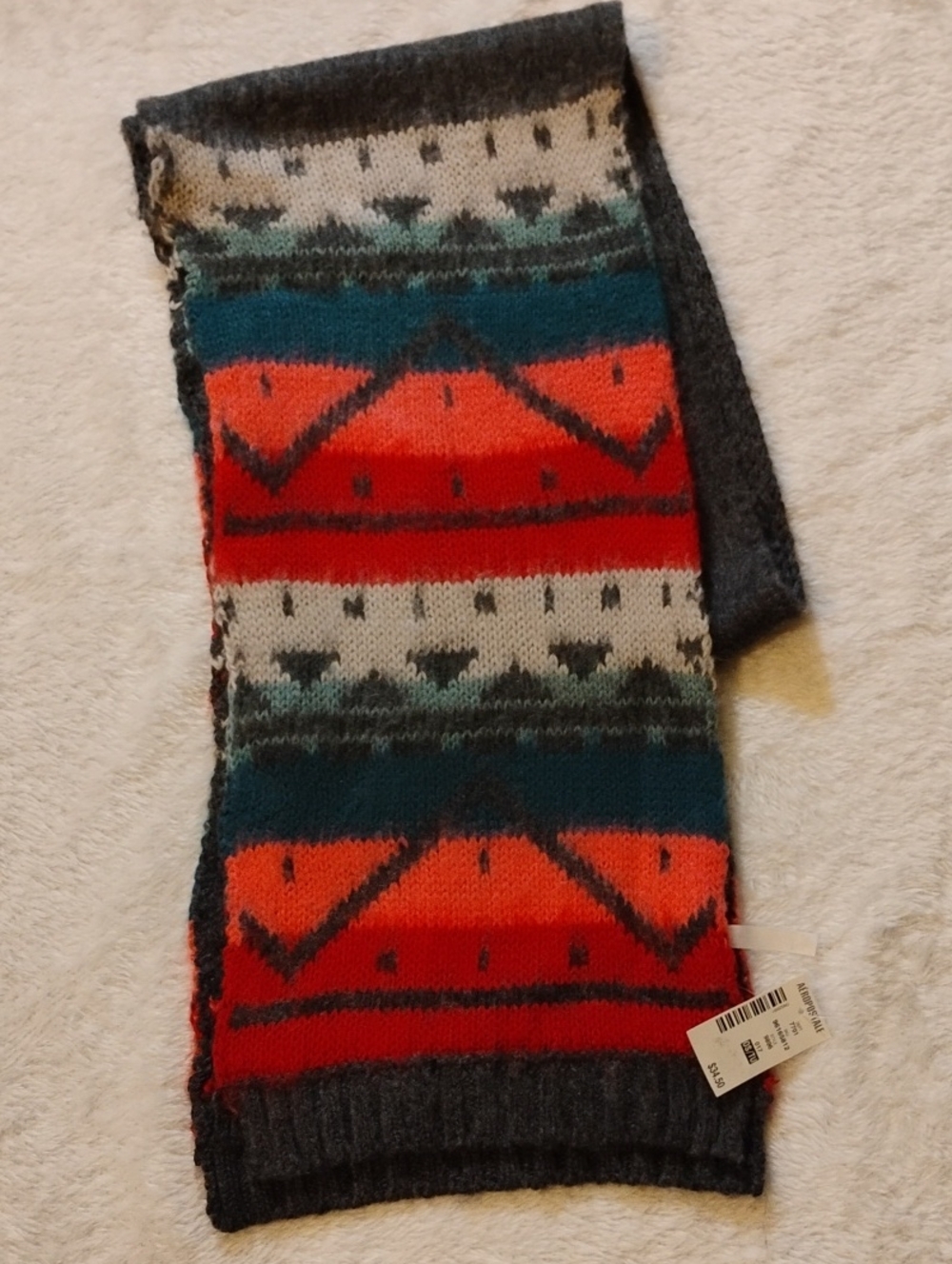 Aeropostale NWT Deadstock Scarf Geometric Print